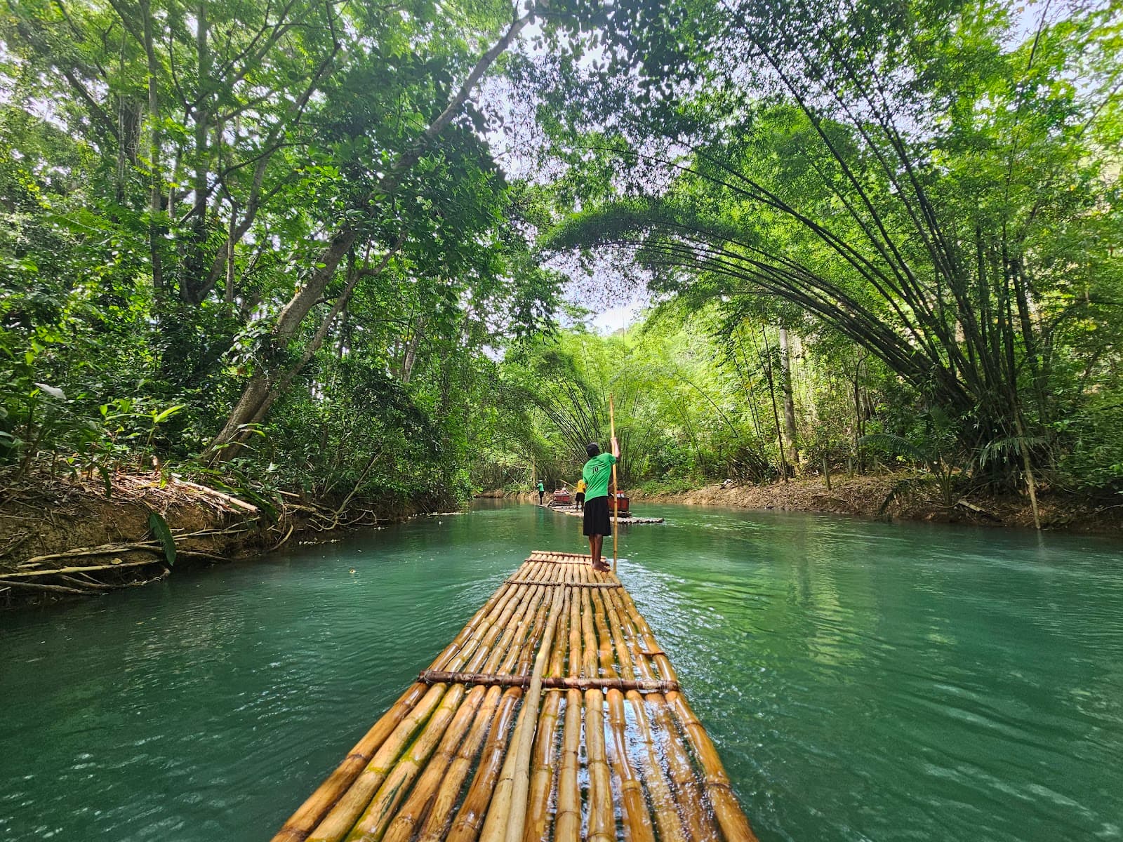 Martha Brae Rafting Village - Scenic River Rafting Through Lush Jamaican Countryside